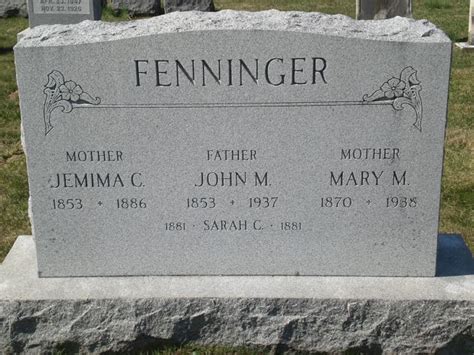 Mary Munson Fenninger M Morial Find A Grave