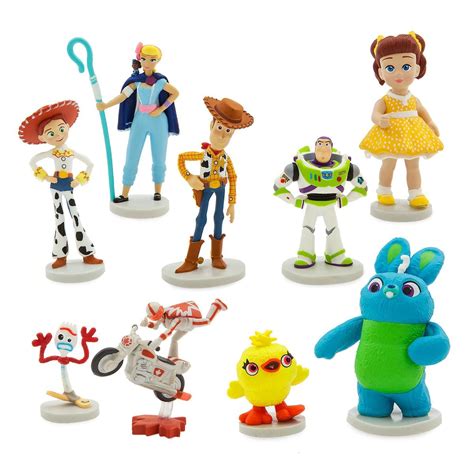 Set De Figuras Toy Story 4 Disney Store Woody Buzz Jessie 1 199 00 En Mercado Libre