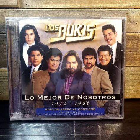 Los Bukis CD DVD Lo Mejor De Nosotros 1972 1986 Marco Antonio Solis