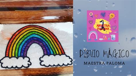 Experimento sencillo para niños Dibujo mágico con papel de cocina