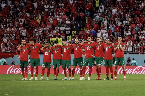 Maroc Portugal Voici Le Maillot Port Par Les Lions De Latlas En