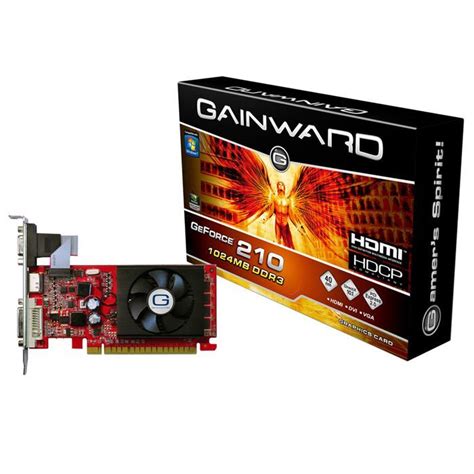 Gainward Gf 210 1go Ddr3 Low Profile Hdmi Cdiscount Informatique