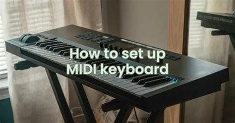 How to set up MIDI keyboard - All For Turntables