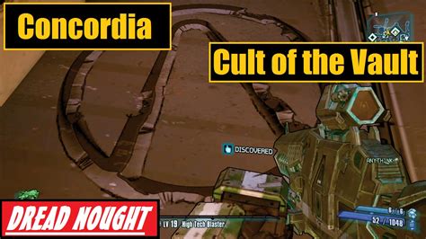 Borderlands The Pre Sequel Concordia Cult Of The Vault Youtube