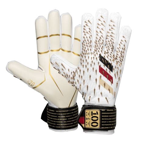 Adidas Goalkeeper Gloves Predator Pro Manuel Neuer 100th Cap White