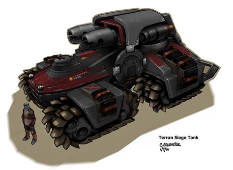 Siege Tank Starcraft And Starcraft Ii Wiki