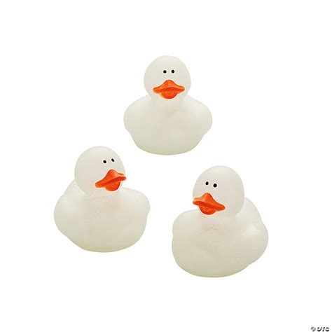 Glow In The Dark Rubber Ducks 12 Pc Oriental Trading