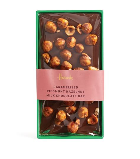 Harrods Harrods The Chocolaterie Caramelised Piedmont Hazelnut Topped ...