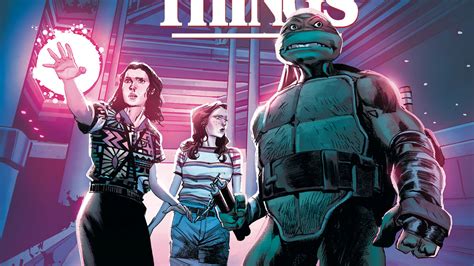 TMNT Crossover With Stranger Things In New Comic