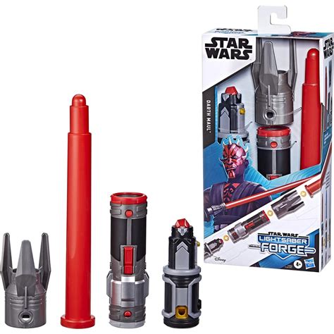 Hasbro Star Wars Lightsaber Forge Customizable Lightsabers Red Darth