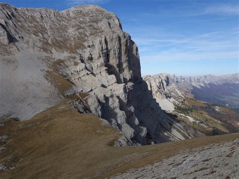 Le Grand Veymont M Par Le Pas Du Fouillet La Face Sud Est Et Le