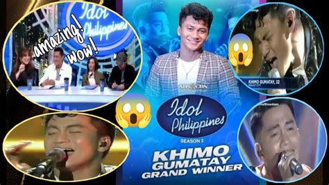 Khimo Gumatay Full Performance His Journey From Audition To Grand