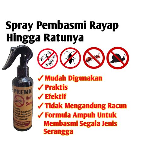 Jual Semprot Spray Pembasmi Serangga Semprotan Anti Semut Rayap Kutu