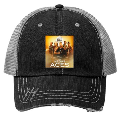 2022 Wnba Champions Las Vegas Aces Trucker Hats Sold By Kippy