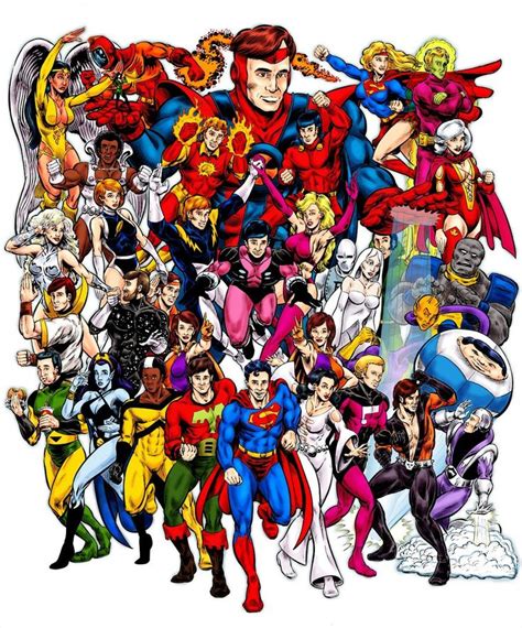 Legion Of Super Heroes Color By Dalgoda7 On Deviantart Legion Of Superheroes Dc Comics