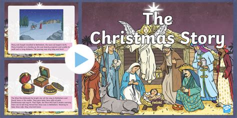 The Christmas Story Cfe Second Level Powerpoint Twinkl