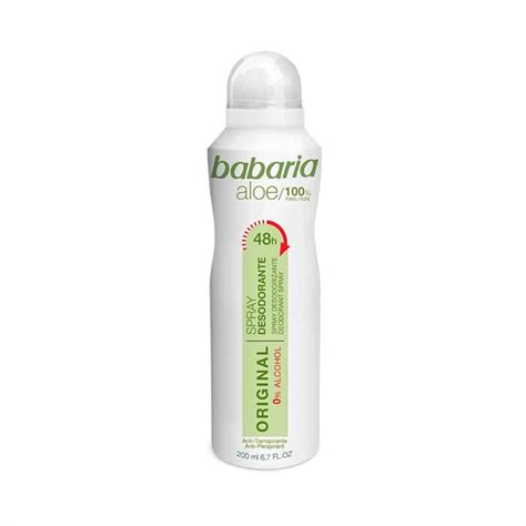 Babaria Desodorante Spray Aloe Vera Original 200ml