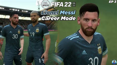 Team Player FIFA 22 Messi Career Mode 3 YouTube