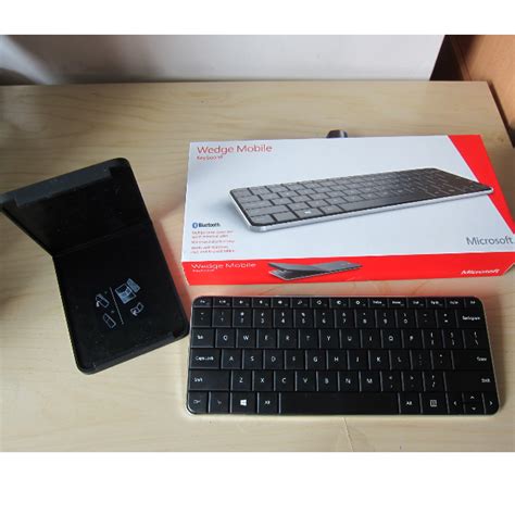 Sold Microsoft Wedge Mobile Keyboard Bluetooth Computers Tech