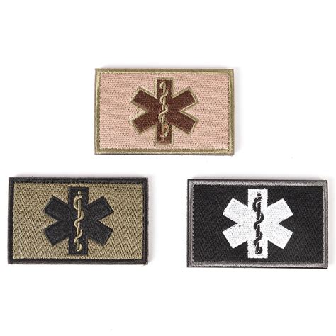 Emergency Medical Armband Embroidery Military Patch Paramedic Tactical