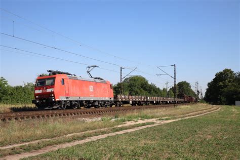 DB Cargo 185 031 2 Güterzug Waghäusel DB Cargo 185 031 2 Flickr