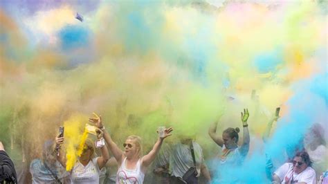 Farbrausch in Georgsmarienhütte So lief das Holi Festival 2024 NOZ