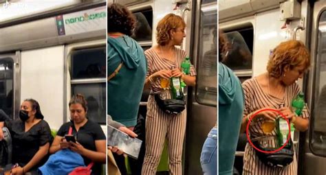 Tiktok Video Viral Captan A Señora En Peculiar Situación En Pleno Tren Y Usuarios En La Red