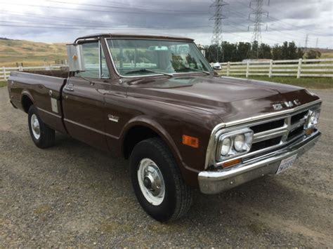 1968 Gmc 2500 Custom Long Bed 4x4 Very Clean Original California Driver 4wd