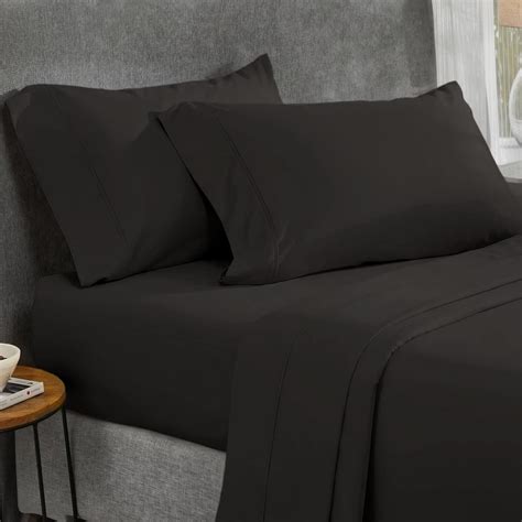 Pieridae Twin Xl Sheets Set Black 3 Piece Xl Twin Sheets