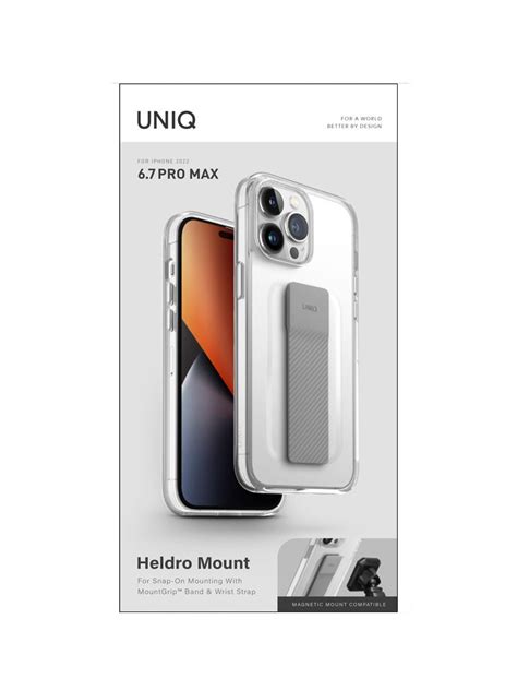 Uniq Heldro Mount Series Case For Iphone Optix Clear