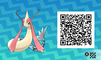 Pokemon Sun And Moon Milotic QR Code