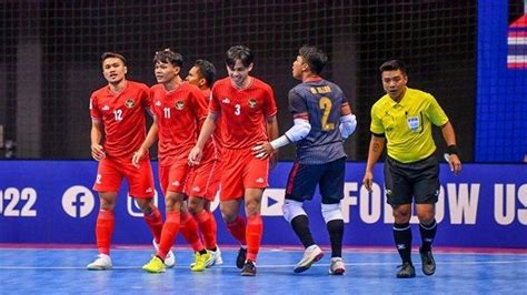 JAM Tayang Timnas Futsal Indonesia Vs China Taipe Malam Ini Potensi