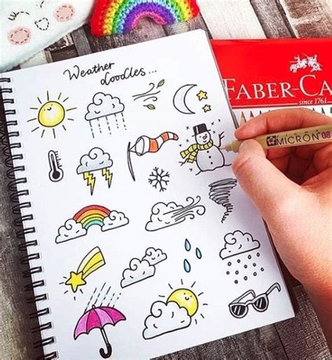 Cute Doodles And Easy Doodling Ideas Start Drawing In Your Bullet