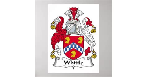 Whittle Family Crest Poster | Zazzle