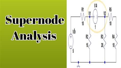 Supernode Analysis Youtube