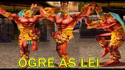 TAS Ogre With Lei S Moves Gameplay Tekken 3 Arcade Version