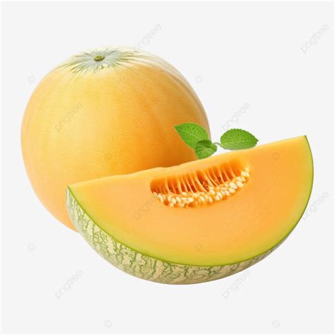 Cantaloupe Persian Melon Galia Ai Generated Cantaloupe Fruit Melon