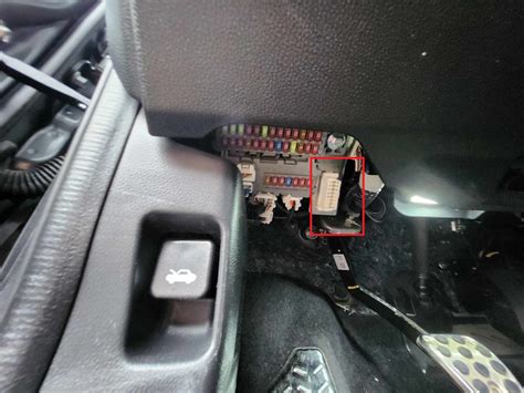 Trouver La Prise De Diagnostic Obd Sur Honda Civic X