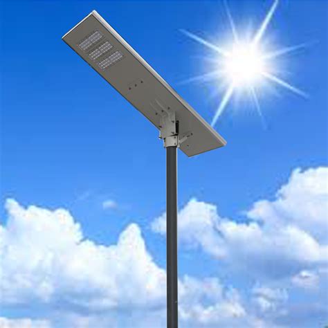 W All In One Solar Street Light Led Integrated Solar Street Light