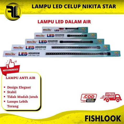 Jual Lampu LED CELUP NIKITA STAR NS AQUARIUM AQUASCAPE AKUARIUM L200