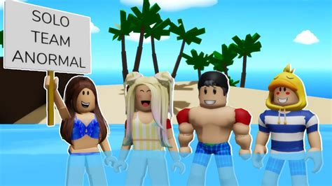 CREAMOS UNA ISLA SOLO PARA EL TEAM ANORMAL EN BROOKHAVEN ROBLOX