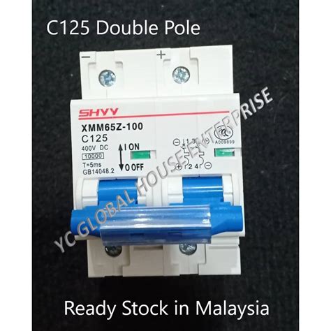 Shyy Dc Mcb Circuit Breaker For Solar Photovoltaic Ready Stock In