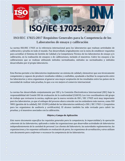 Pdf Iso Iec Requisitos Generales Para La Dnm Iso