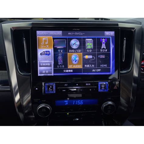 VELLFIRE ALPHARD 2015 2019 ALPINE EX11Z DVD PLAYER WITH REVERSE CAMERA