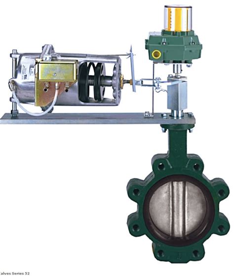 Pneumatically Actuated Butterfly Valve Mixing Ritm Industry