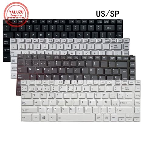 Nuevo Teclado Sp Us Para Port Til Toshiba Satellite L A L D A L A