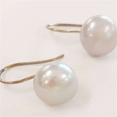 * SOLD * Sterling Silver Pearl Drop Earrings – Alexa's Treasures