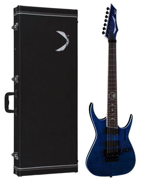 Dean Rc7x Fm Tbl 7 String Solid Body Electric Guitar Blue Total