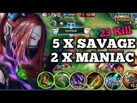 5X SAVAGE 2X MANIAC HANABI DAMAGENYA SAKIT PARAH ITEM TERSAKIT