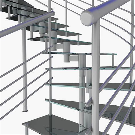 Quatre Escaliers Bonus Modèle 3d 59 Max 3ds Fbx Obj Free3d